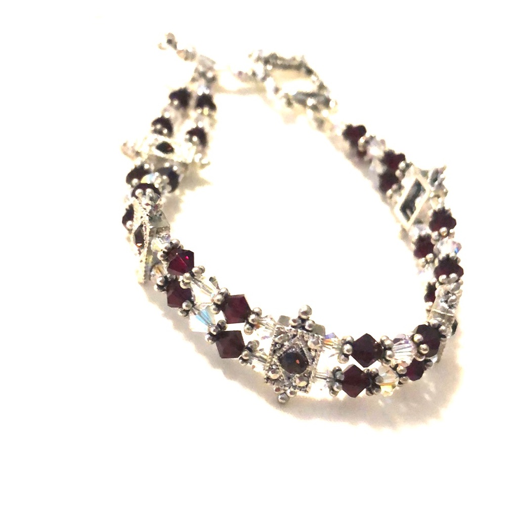 Ruby Red Bracelet